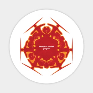 Boards of Canada Geogaddi colour Magnet